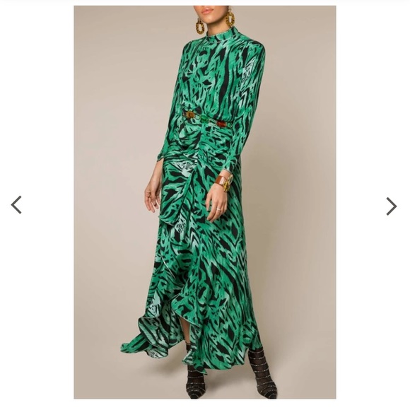 Lucy green tiger dress - Picture 2 of 3